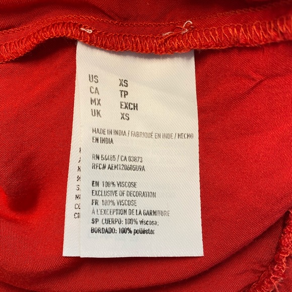 Red American Eagle romper - Picture 7 of 7